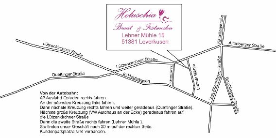 Brautmoden Holuschia in Leverkusen - Logo