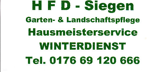 HFD-Hausmeisterdienste Siegen in Siegen - Logo