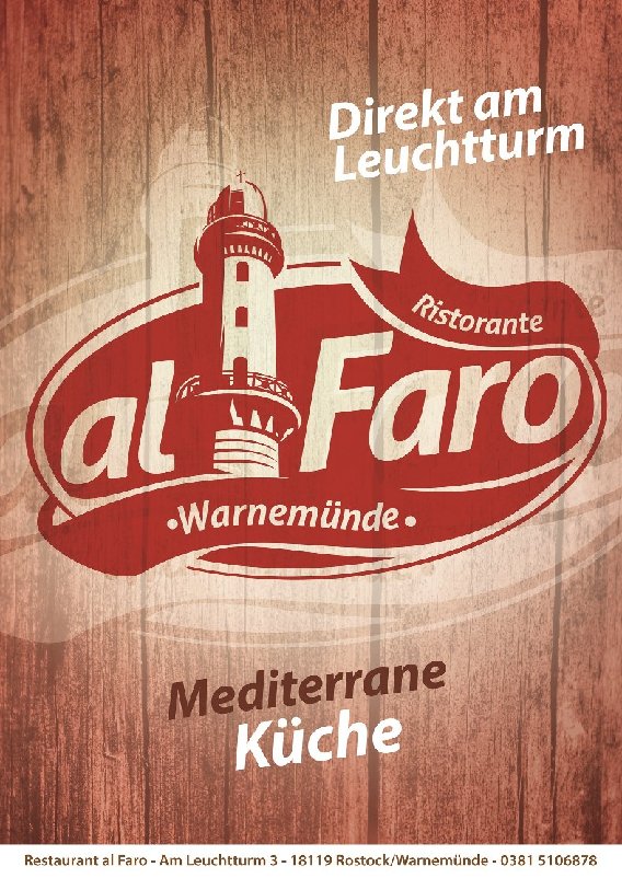 Al Faro Restaurant in Rostock - Logo