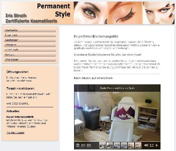 Permanent Style, Iris Struth in Gronau Stadt Bergisch Gladbach - Logo