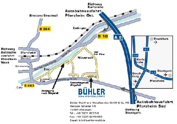 a. Bühler Stahl- und Metallservice GmbH & Co. KG in Pforzheim - Logo