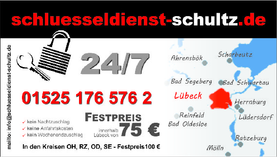 Schlüsseldienst Schultz in Lübeck - Logo