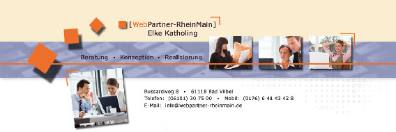 WebPartner-RheinMain Elke Katholing in Bad Vilbel - Logo