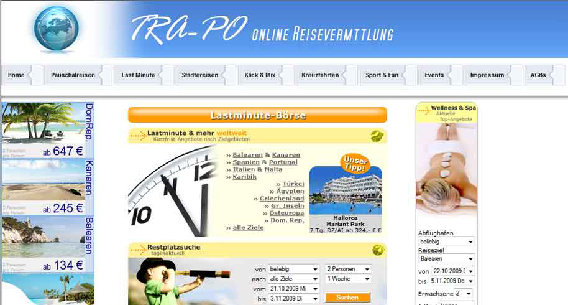 Tra-Po Online reisevermittlung in Remscheid - Logo