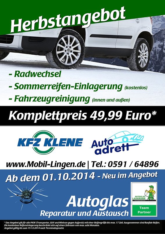 Kfz Klene in Lingen an der Ems - Logo