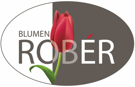 Blumenbinderei Blumen Robér in Rostock - Logo