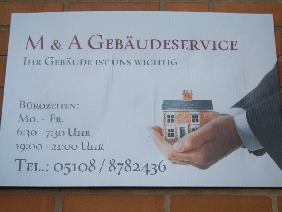 M & A Gebäudeservice in Gehrden bei Hannover - Logo