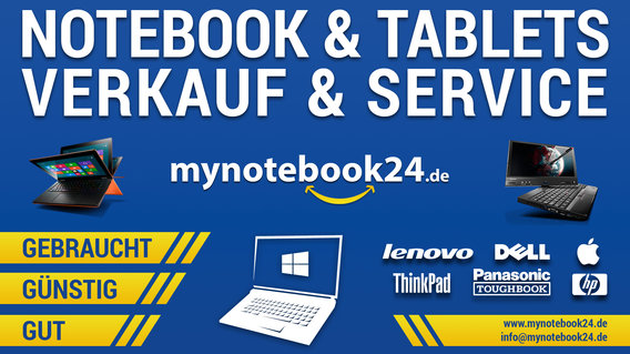 mynotebook24 - gebrauchte Notebooks in Frankfurt am Main - Logo