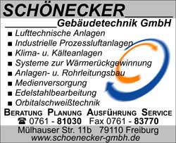 SCHÖNECKER Gebäudetechnik GmbH in Freiburg im Breisgau - Logo