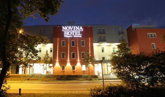 NOVINA HOTEL Tillypark in Nürnberg - Logo