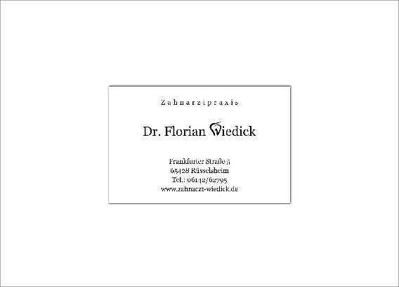 Dr. Florian Wiedick in Rüsselsheim - Logo