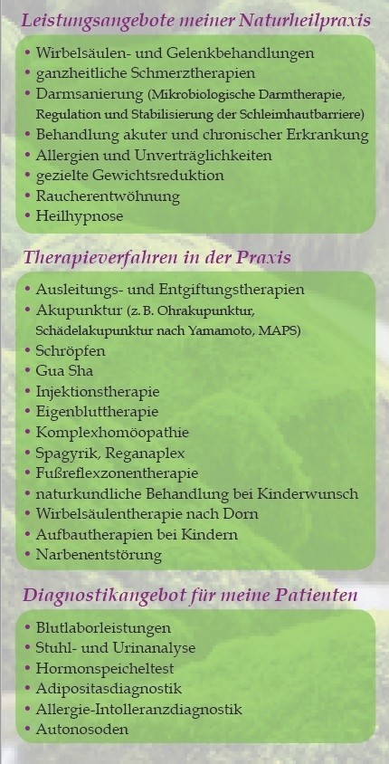 Praxis für Naturheilkunde, ganzheitliche Schmerztherapie & Darmsanierung in Schermbeck - Logo