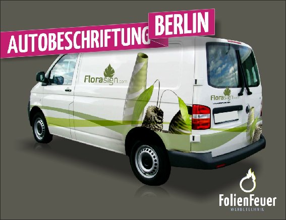 FolienFeuer Werbetechnik in Berlin - Logo