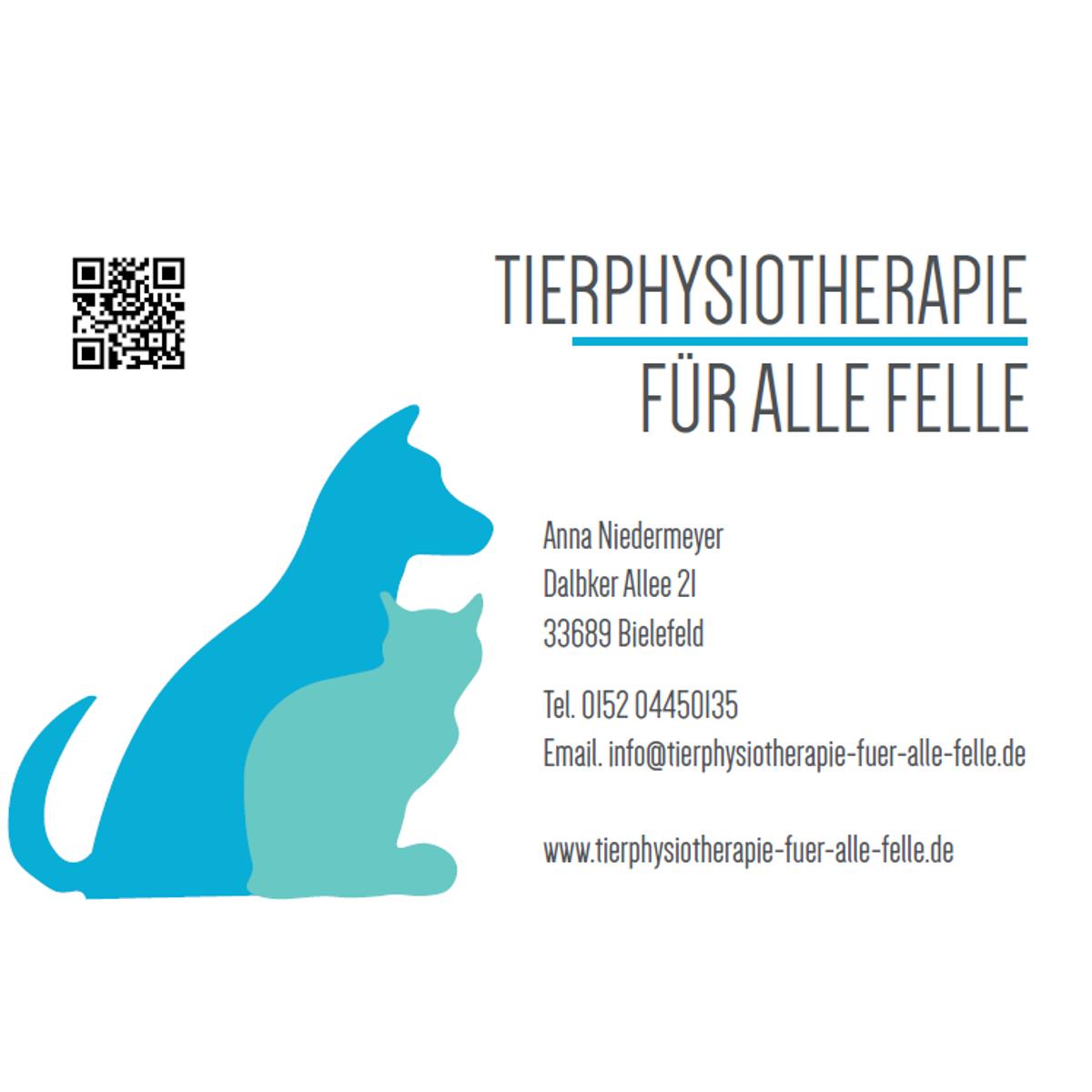 Tierphysiotherapie für alle Felle in Bielefeld - Logo