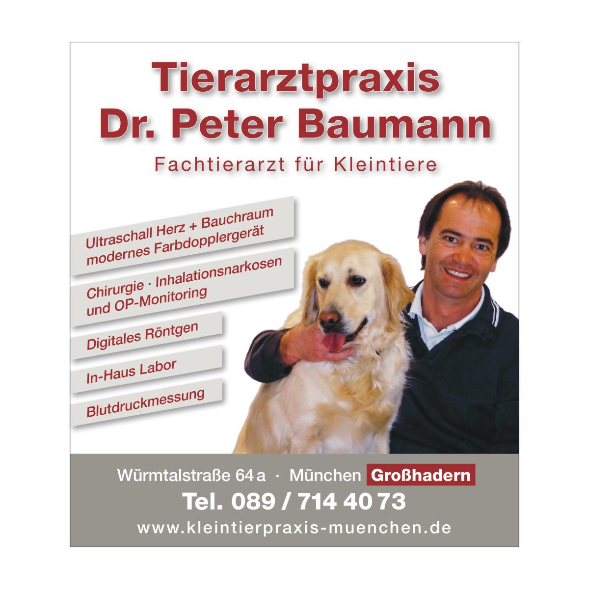 Dr. Peter Baumann, Tierarzt in München - Logo