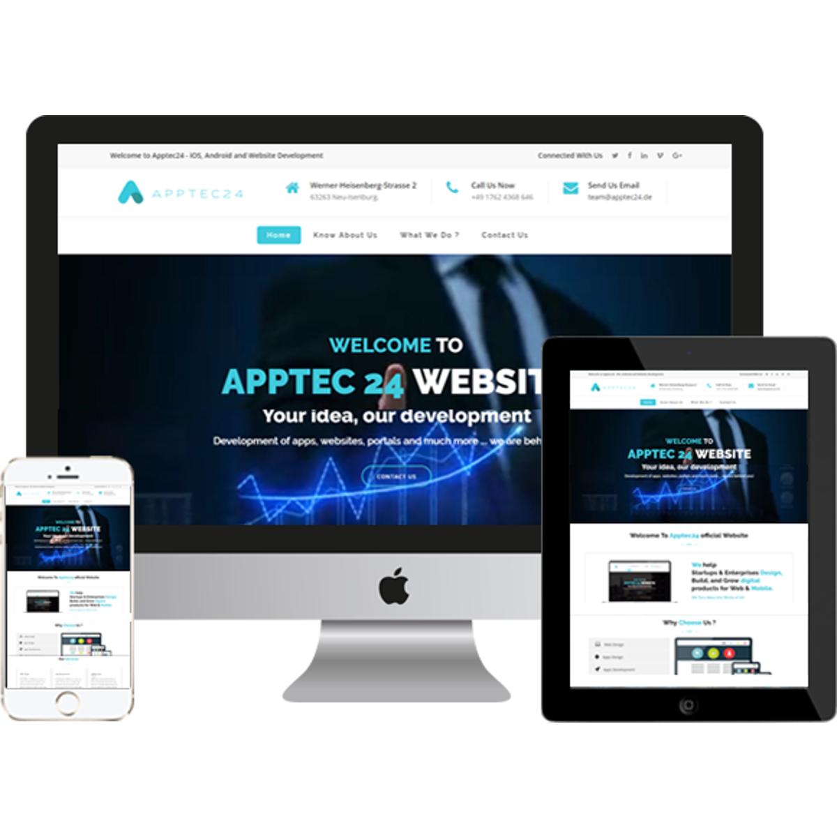 Apptec24 GmbH - Beste Web & Mobile App Design in Neu Isenburg - Logo