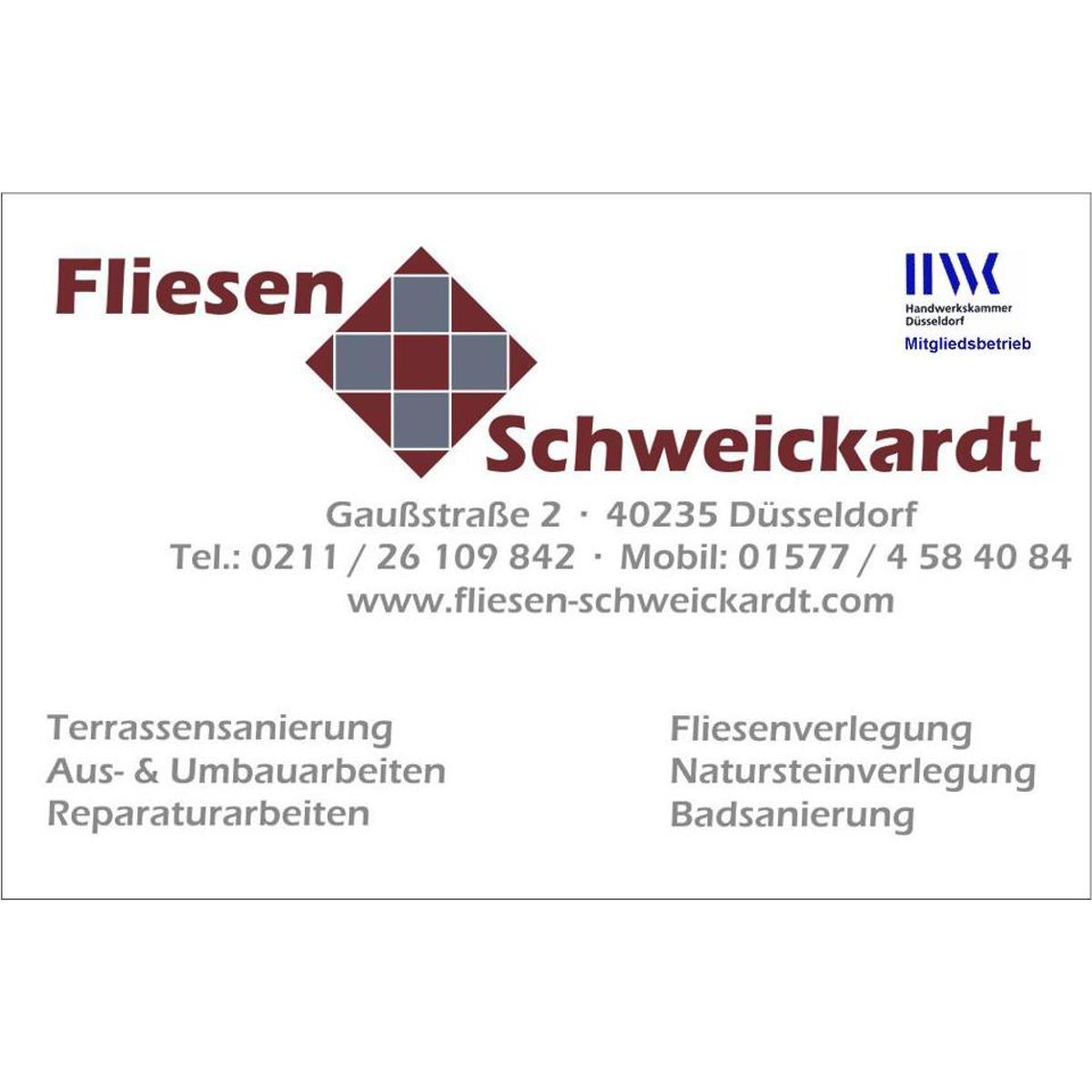 Fliesen Schweickardt in Düsseldorf - Logo