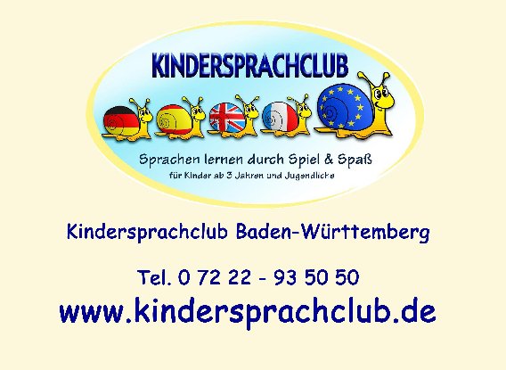 Sprachschule für Kinder Englisch Französisch Spanisch Deutsch in Rastatt - Logo