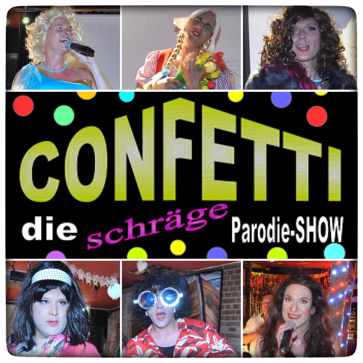 Confetti- die schräge Parodieshow in Leipzig - Logo