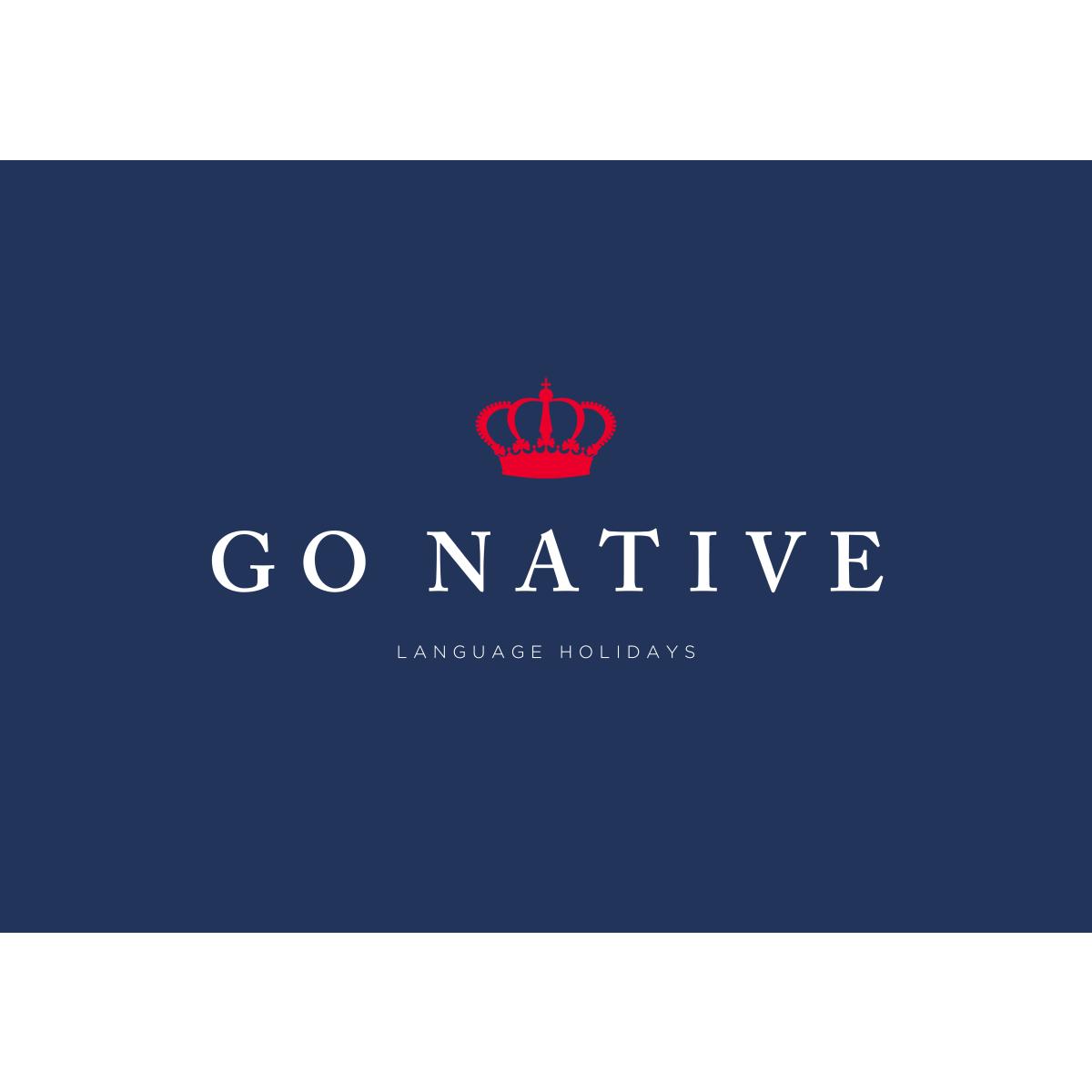 Go Native Language Holidays in Düsseldorf - Logo