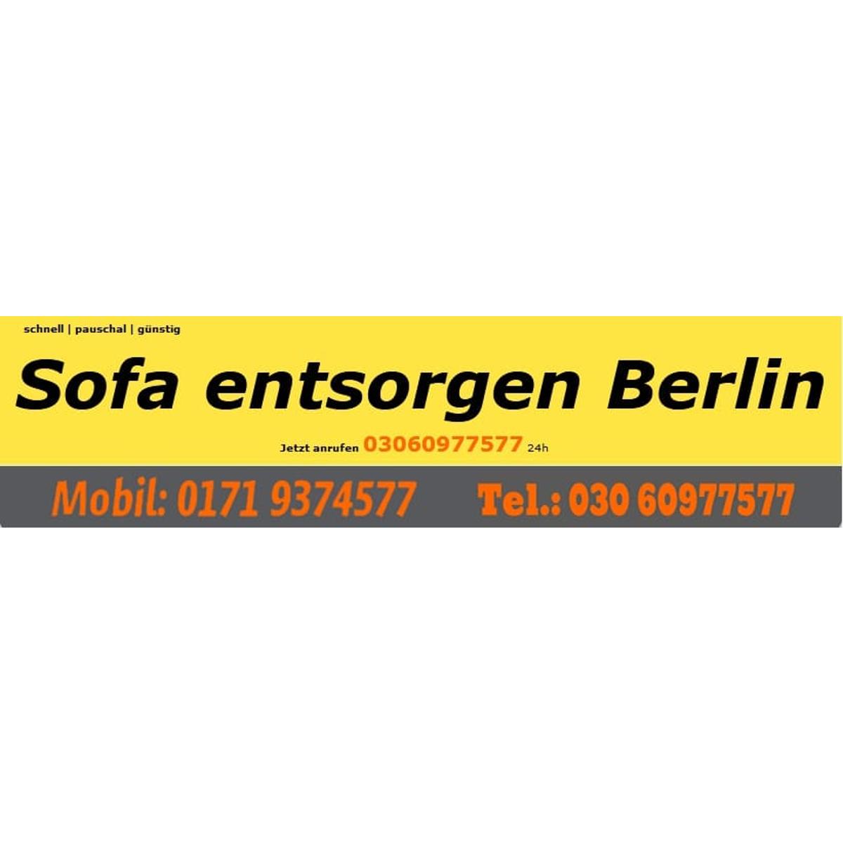 Sofa entsorgen pauschal 80 Euro in Berlin - Logo