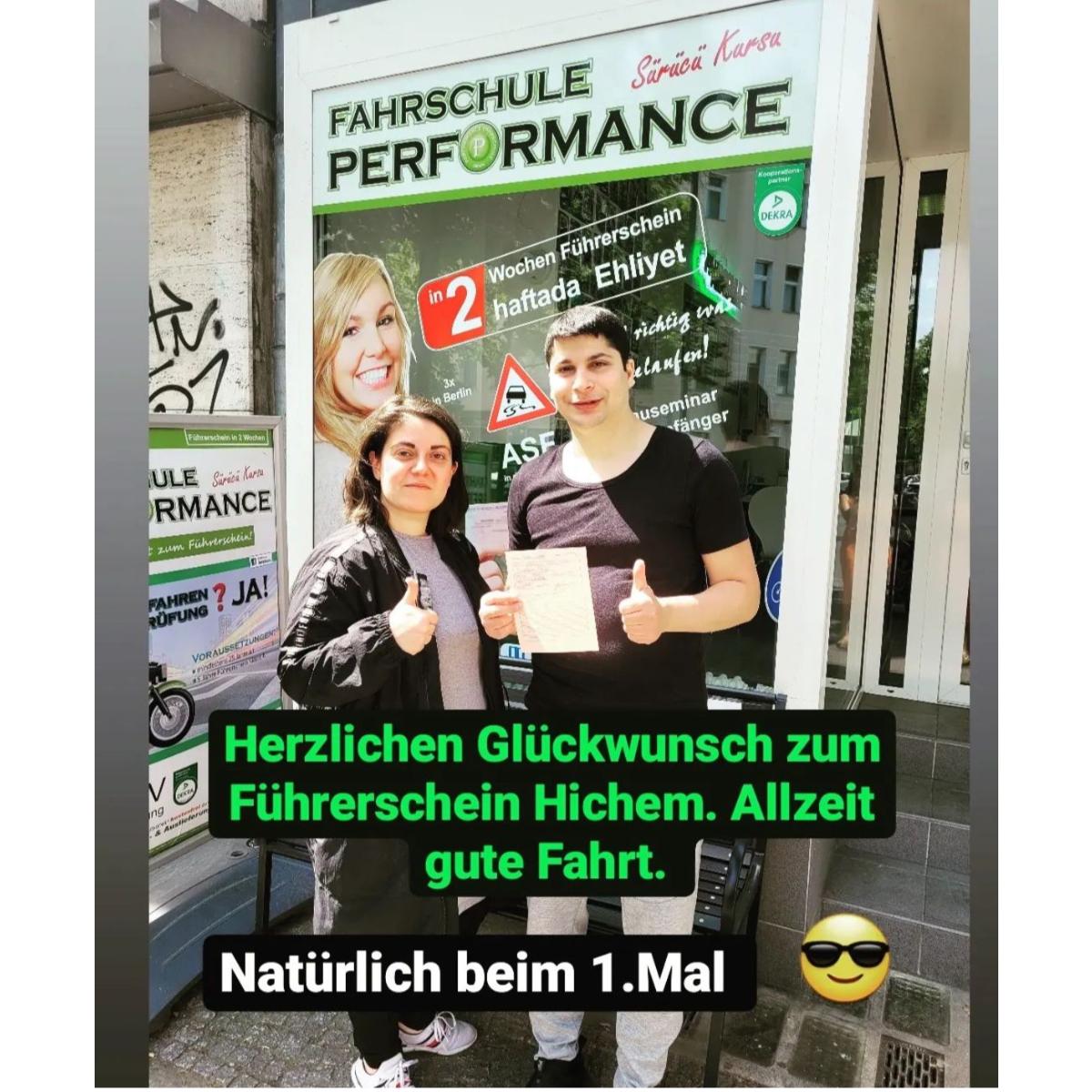 Performance Fahrschule Intensivkurs in Berlin - Logo