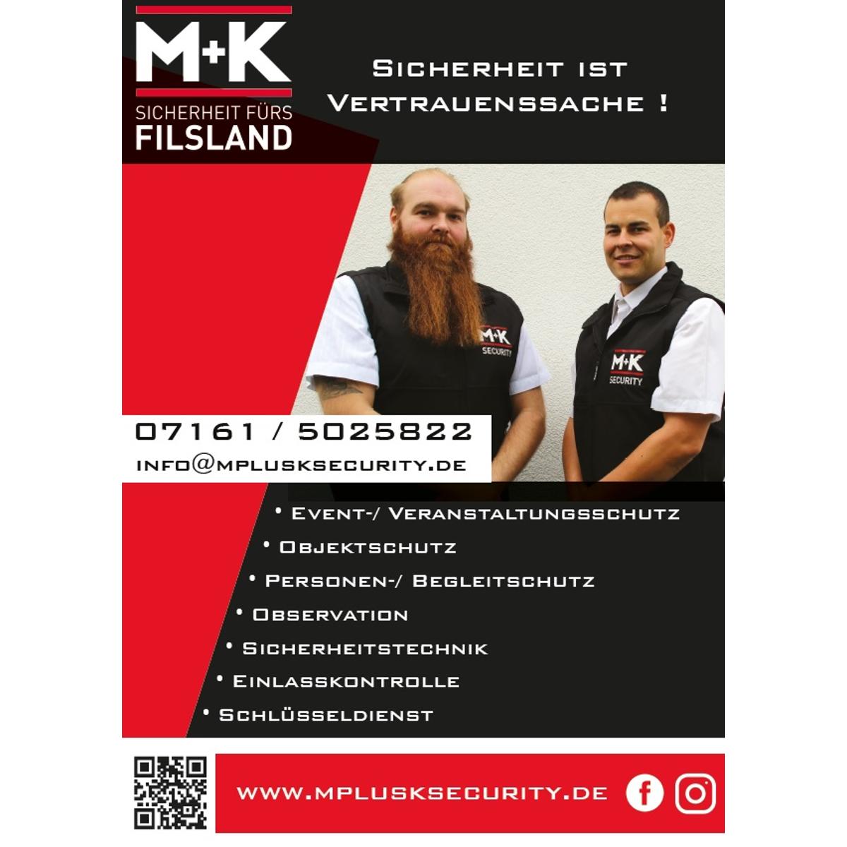 M+K Security in Börtlingen Kreis Göppingen - Logo