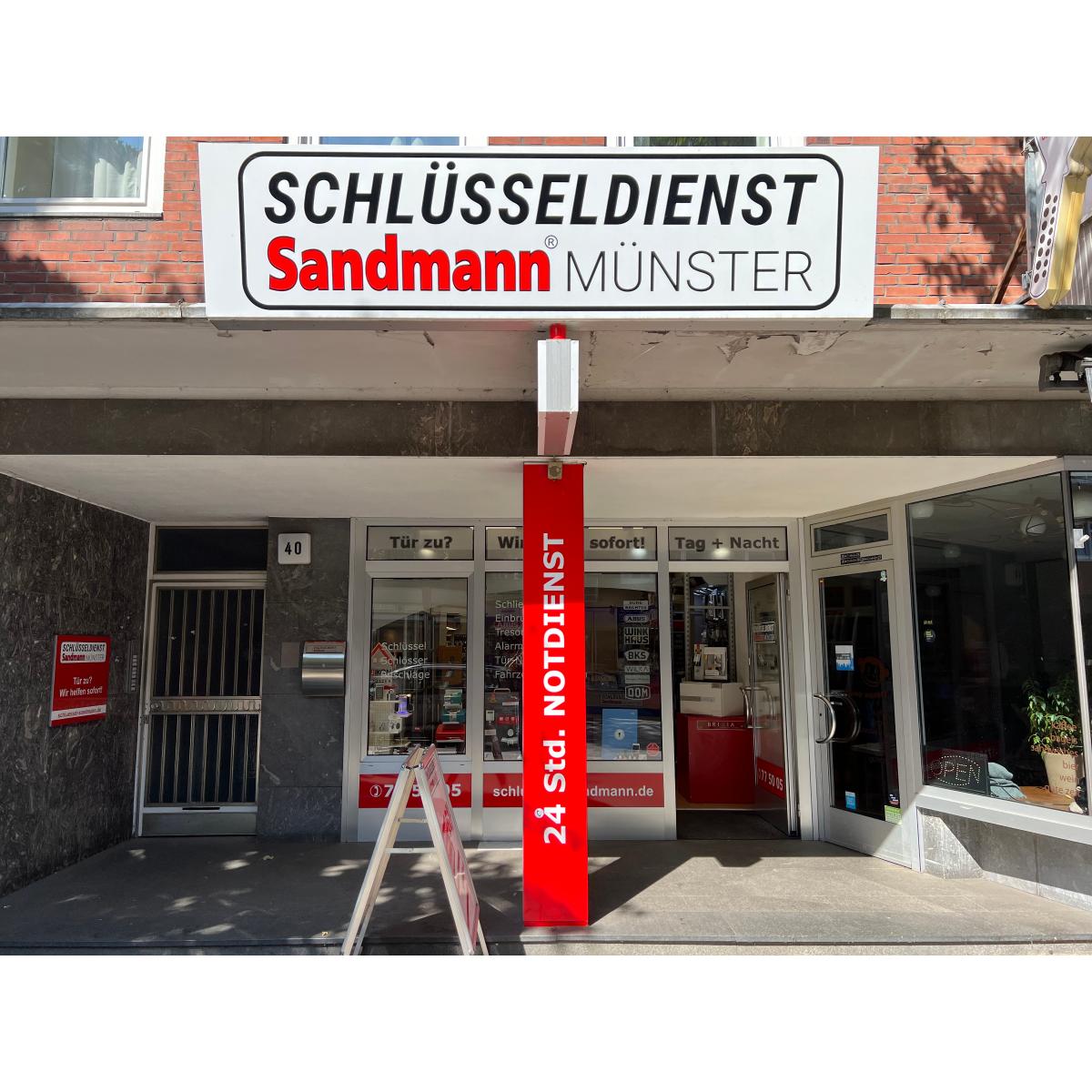 Schlüsseldienst Sandmann Münster - 24 Std. Notdienst in Münster - Logo