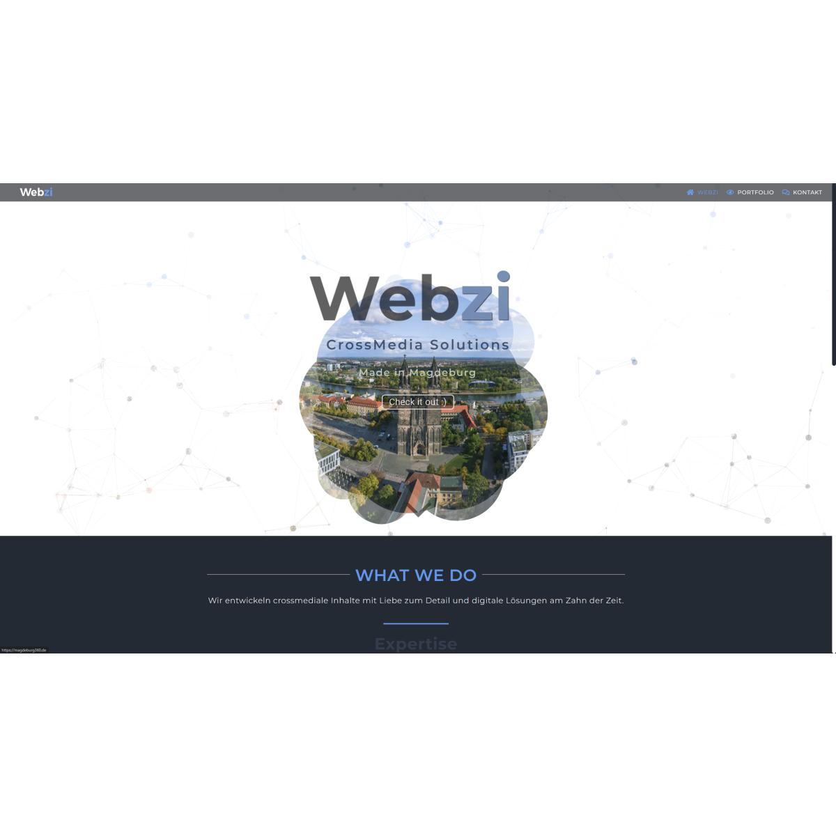 Webzi Media in Magdeburg - Logo