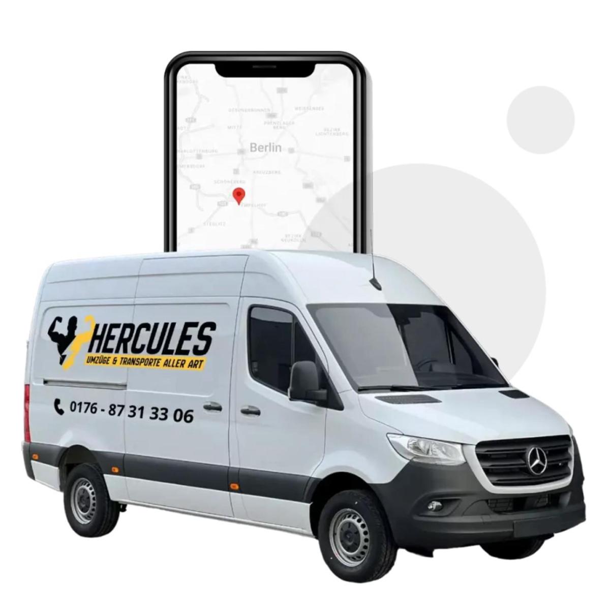 Hercules Umzug l Möbeltaxi & Transport in Berlin - Logo