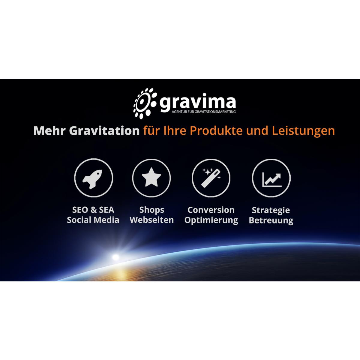 gravima GmbH - Agentur für Gravitationsmarketing in Heilbronn am Neckar - Logo