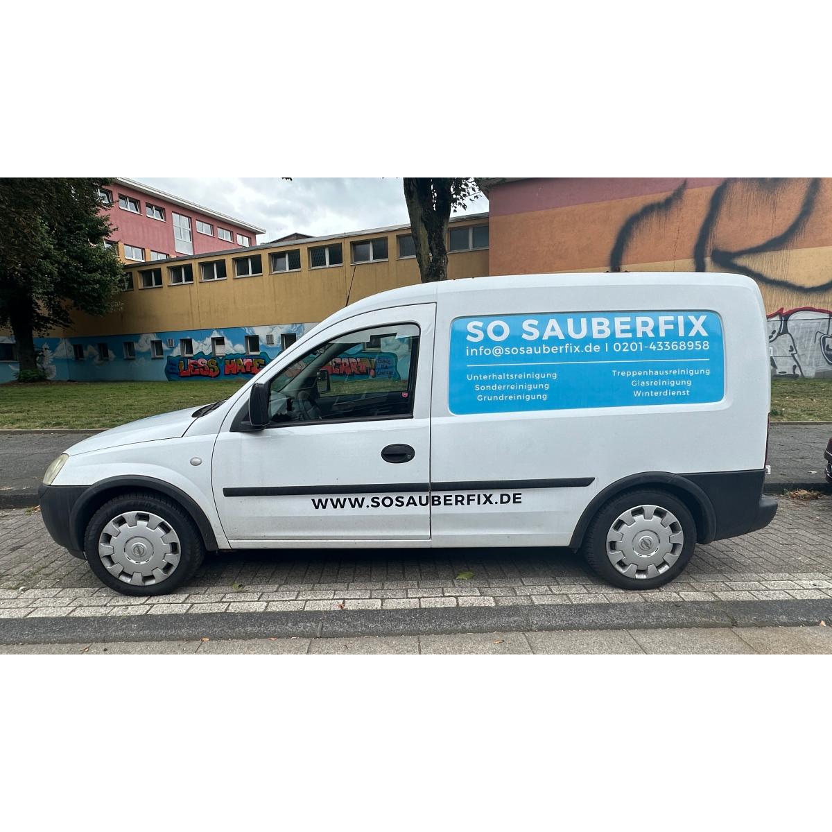 SO Sauberfix - Serkan Okur in Essen - Logo