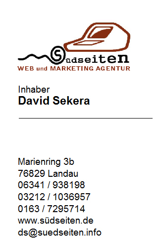 Südseiten.de Web und Marketing Agentur in Landau in der Pfalz - Logo