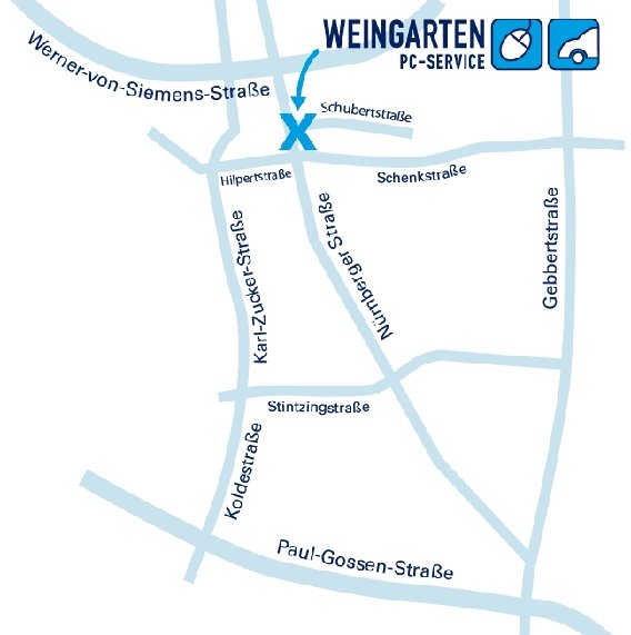 Weingarten PC-Service in Erlangen - Logo