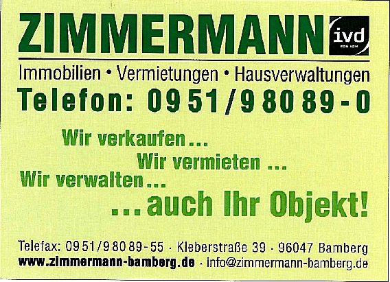 ZIMMERMANN Immobilien IVD in Bamberg - Logo