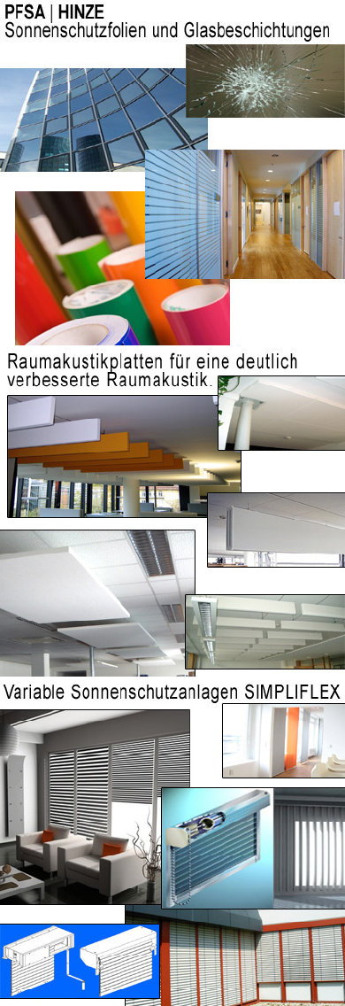 PFSA HINZE Sylvio Hinze Sonnenschutzfolien und Glasbeschichtungen, Raumakustikplatten in Murr - Logo