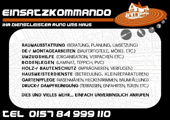 Einsatzkommando Dienstleister rund ums Haus in Augsburg - Logo