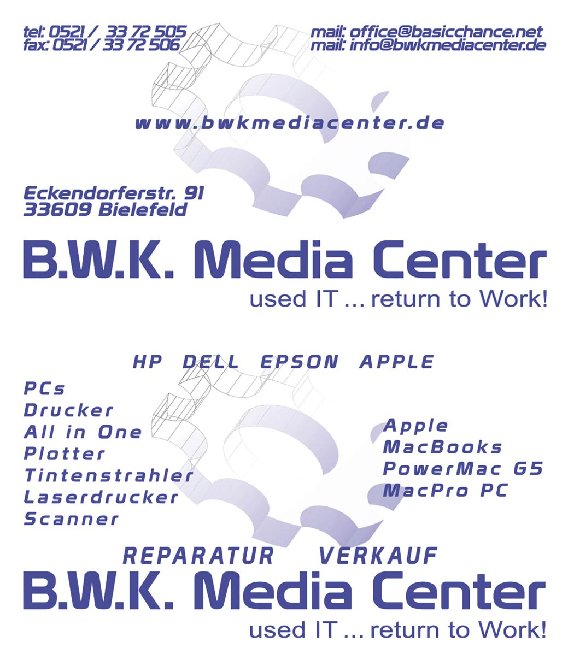 B. W. K. Media Center in Bielefeld - Logo