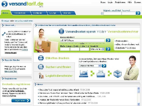 versandtarif.de GmbH in München - Logo