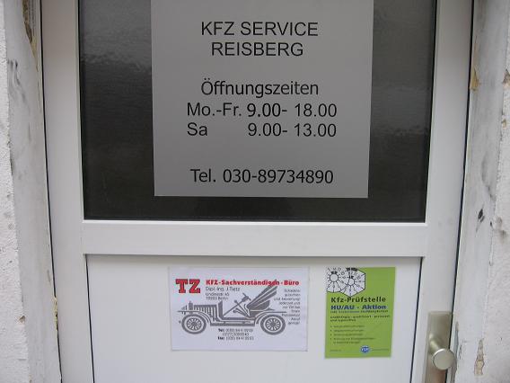 KFZ Service Reisberg - Fahrzeugankauf in Berlin - Logo