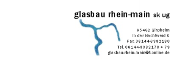 Glasbau Rhein-Main SK UG in Ginsheim Gustavsburg - Logo