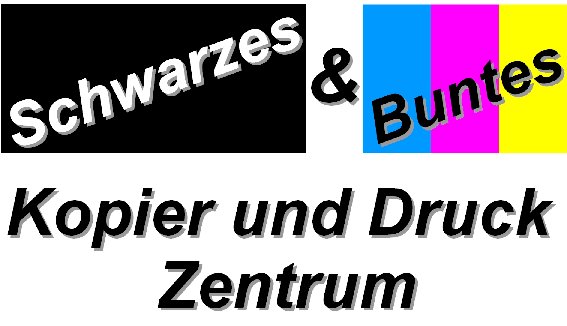 Schwarzes & Buntes Kopier und Druck Zentrum in Hagen in Westfalen - Logo