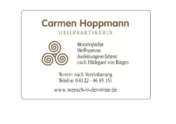 Carmen Hoppmann, Heilpraktikerin in Erding - Logo