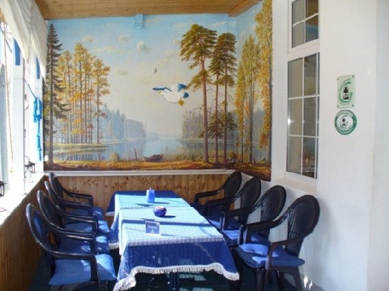 Aquamarin Fischrestaurant in Amt Chorin Gemeinde Chorin - Logo