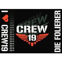 CREW19 DIE FOLIERER in Düsseldorf - Logo