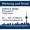 Bild zu andrea p. design - Werbung und Druck in Berlin
